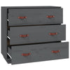 Harmaa senkki Wincler 80x40x75cm (mänty)