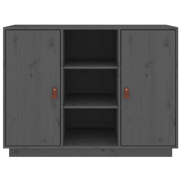 Graues Sideboard Pantita 100x40x75cm (Kiefer)