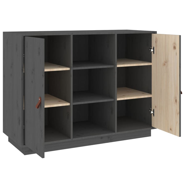 Graues Sideboard Pantita 100x40x75cm (Kiefer)