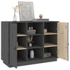 Graues Sideboard Pantita 100x40x75cm (Kiefer)