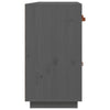 Graues Sideboard Khiamura 98,5x40x75cm (Kiefer)