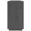 Graues Sideboard Eudoxie 100x40x75cm (Kiefer)