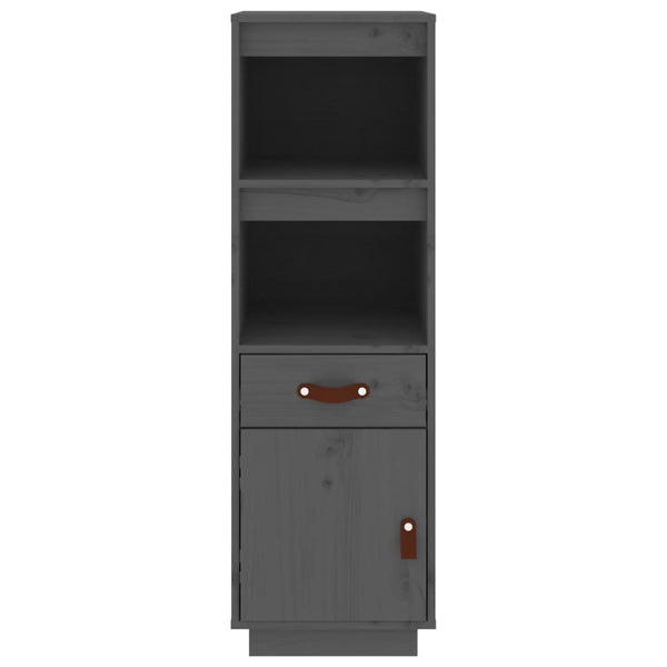 Grauer Schrank Davijani 34x40x108,5cm (Kiefer)