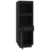 Schwarzer Schrank Davijani 34x40x108,5cm (Kiefer)