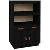 Schwarzer Schrank Adip 67x40x108,5cm (Kiefer)