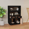 Schwarzer Schrank Adip 67x40x108,5cm (Kiefer)