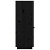 Schwarzer Schrank Adip 67x40x108,5cm (Kiefer)