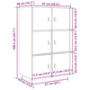 Schrank Aharan 67x40x108,5cm (Kiefer)