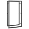 Mattamusta polttopuuteline Sterling 50x28x94cm (teräs)