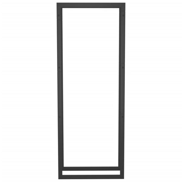 Mattamusta polttopuuteline Sterling 50x28x132cm (teräs)