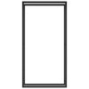 Mattamusta polttopuuteline Sterling 80x28x154cm (teräs)