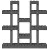 Harmaa kasviteline Bei 104,5x25x109,5cm (mänty)