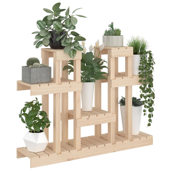Pflanzenregal Bei 104,5x25x77,5cm (Kiefer)