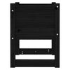 Schwarzer Blumenkasten Kylee 40x40x52,5cm (Kiefer)