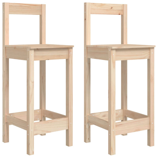 Baarituolit Garoafa 40x41,5x112cm (2 kpl mänty)