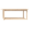 Couchtisch Marioarea 110x55x45cm (Kiefer)