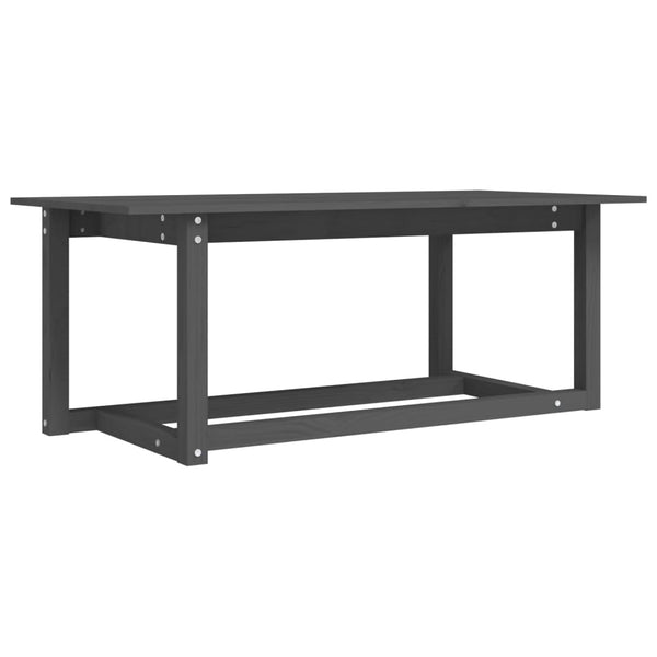 Couchtisch Marioarea, grau, 110x55x45cm (Kiefer)
