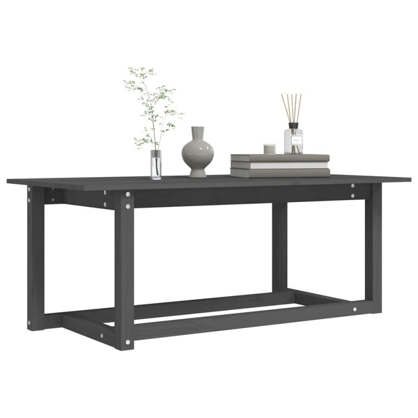 Couchtisch Marioarea, grau, 110x55x45cm (Kiefer)
