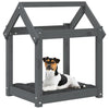 Graues Hundebett Maymie 61x50x70cm (Kiefer)