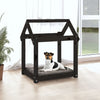 Hundebett Maymie 61x50x70cm, schwarz (Kiefer)