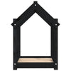 Hundebett Maymie 61x50x70cm, schwarz (Kiefer)