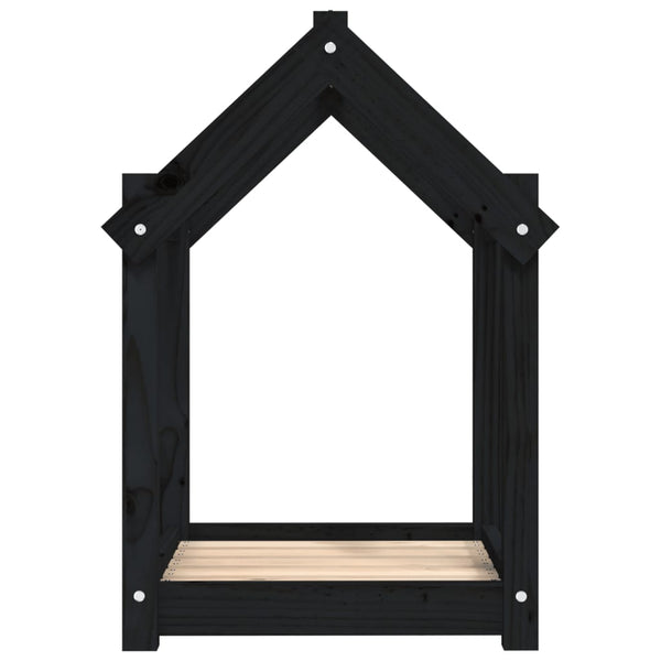 Hundebett Maymie 61x50x70cm, schwarz (Kiefer)