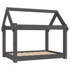 Graues Hundebett Maymie 81x60x70cm (Kiefer)