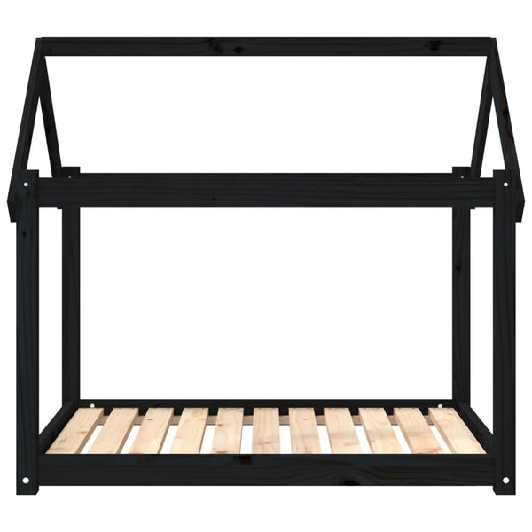 Hundebett Maymie 101x70x90cm Kiefer, schwarz