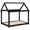 Schwarzes Hundebett Maymie 111x80x100cm (Kiefer)