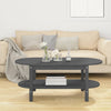 Grauer Couchtisch Nafarea 110x55x45cm (Kiefer)