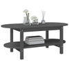 Grauer Couchtisch Nafarea 110x55x45cm (Kiefer)