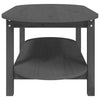 Grauer Couchtisch Nafarea 110x55x45cm (Kiefer)