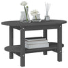 Grauer Couchtisch Nafarean 80x45x45cm (Kiefer)