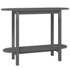 Grauer Konsolentisch Haristina 110x40x80cm (Kiefer)