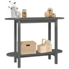 Grauer Konsolentisch Haristina 110x40x80cm (Kiefer)