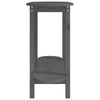Grauer Konsolentisch Haristina 110x40x80cm (Kiefer)
