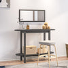 Grauer Konsolentisch Haristina 110x40x80cm (Kiefer)