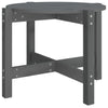 Grauer Couchtisch Frasinet Ø 62,5x45cm (Kiefer)