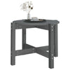 Grauer Couchtisch Frasinet Ø 62,5x45cm (Kiefer)