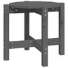 Grauer Couchtisch Frasinet Ø 52,5x45cm (Kiefer)