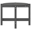 Grauer Couchtisch Madarasan 118x63x45cm (Kiefer)