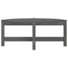 Grauer Couchtisch Madarasan 87x48x35cm (Kiefer)