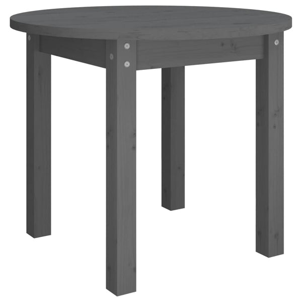 Couchtisch Deni Ø 55x45cm grau (Kiefer)