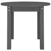 Couchtisch Deni Ø 55x45cm grau (Kiefer)