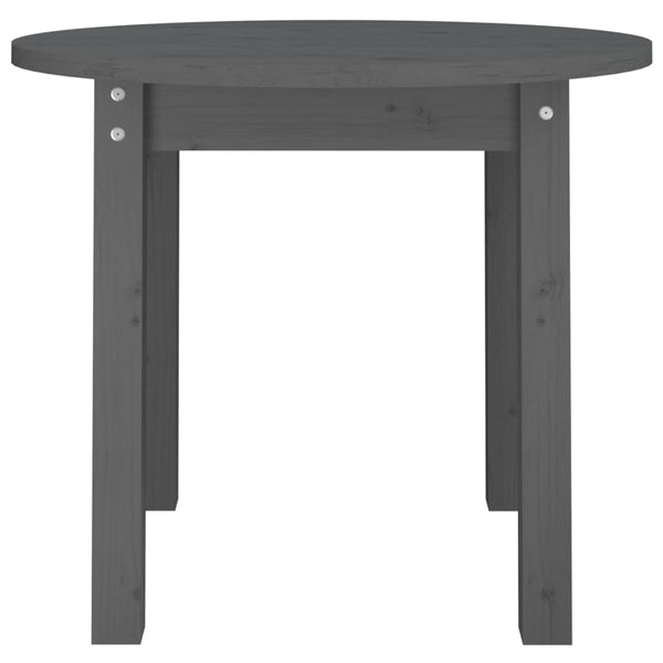 Couchtisch Deni Ø 55x45cm grau (Kiefer)