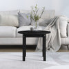 Schwarzer Couchtisch Deni Ø 55x45cm (Kiefer)