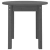 Grauer Couchtisch Deni Ø 45x40cm (Kiefer)