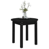 Schwarzer Couchtisch Deni Ø 45x40cm (Kiefer)