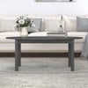 Couchtisch Angheli 110x55x45cm grau (Kiefer)