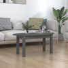 Grauer Couchtisch Angheli 80x40x35cm (Kiefer)